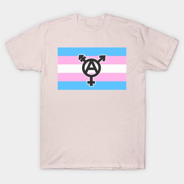 Trans Anarchy T-Shirt by WallHaxx